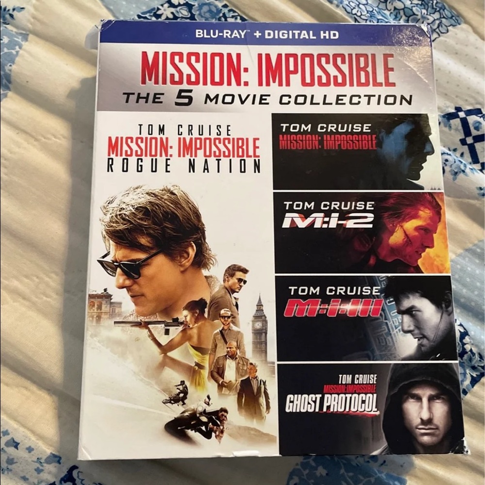 Mission Impossible: 5 Movie Collection on Blu-ray